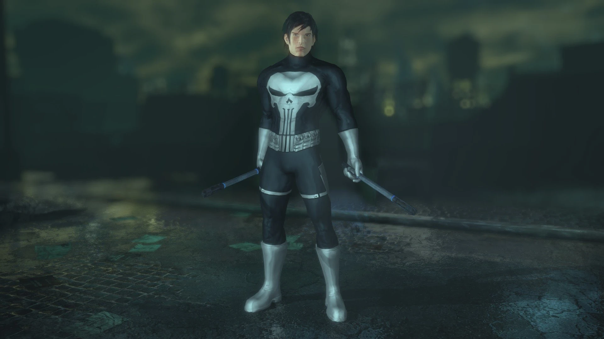 Batman: Arkham City "Marvel Heroes Punisher"