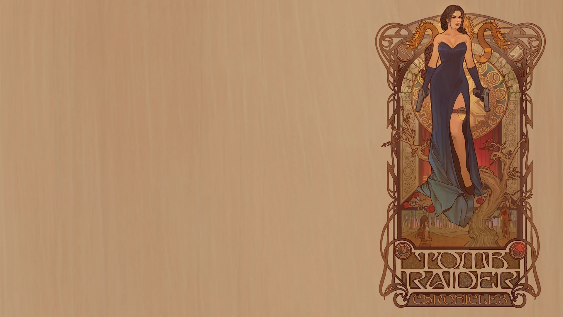 Tomb Raider: Chronicles "Набор обоев к 25-летию бренда"