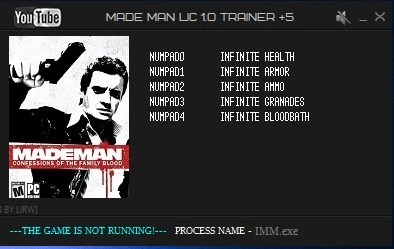 Interview With a Made Man: Трейнер/Trainer (+5) [1.0] {LIRW / GHL}