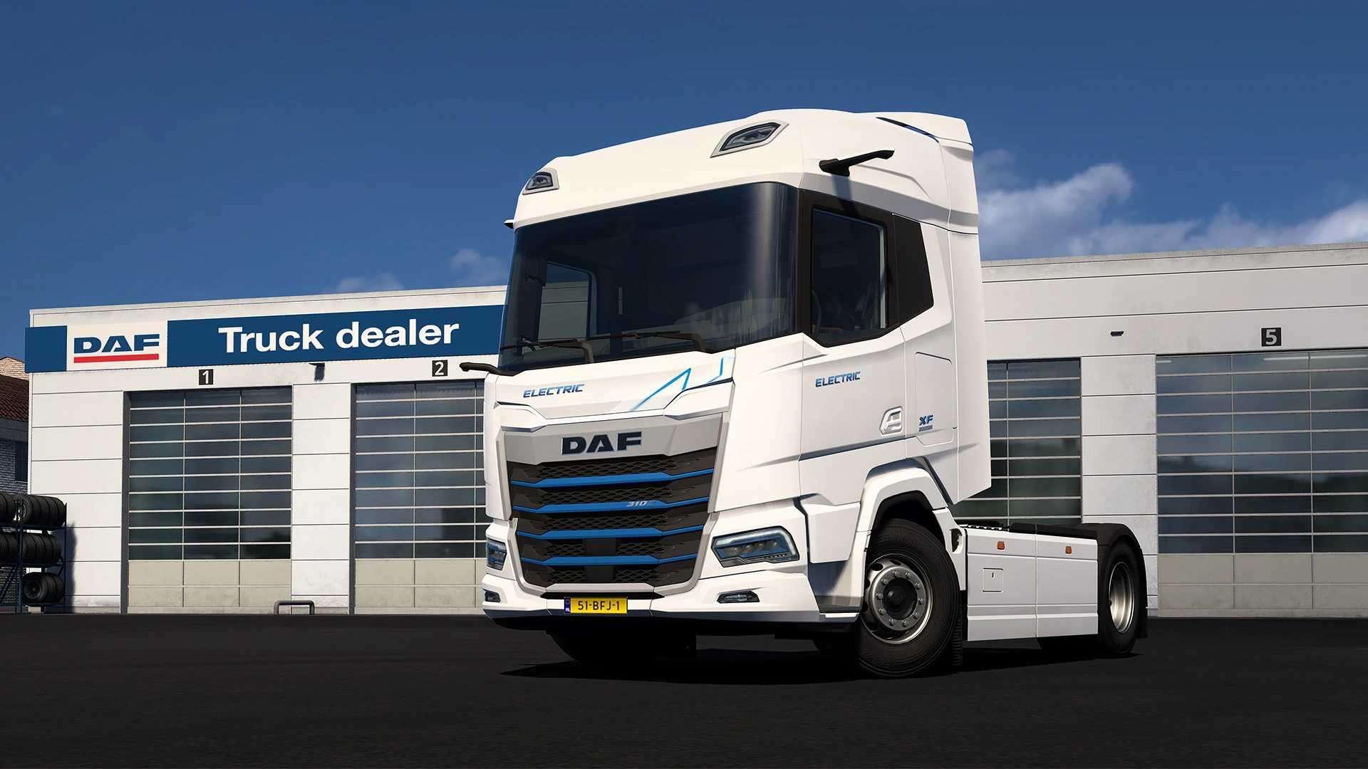 В Euro Truck Simulator 2 добавили новый грузовик - DAF XF Electric