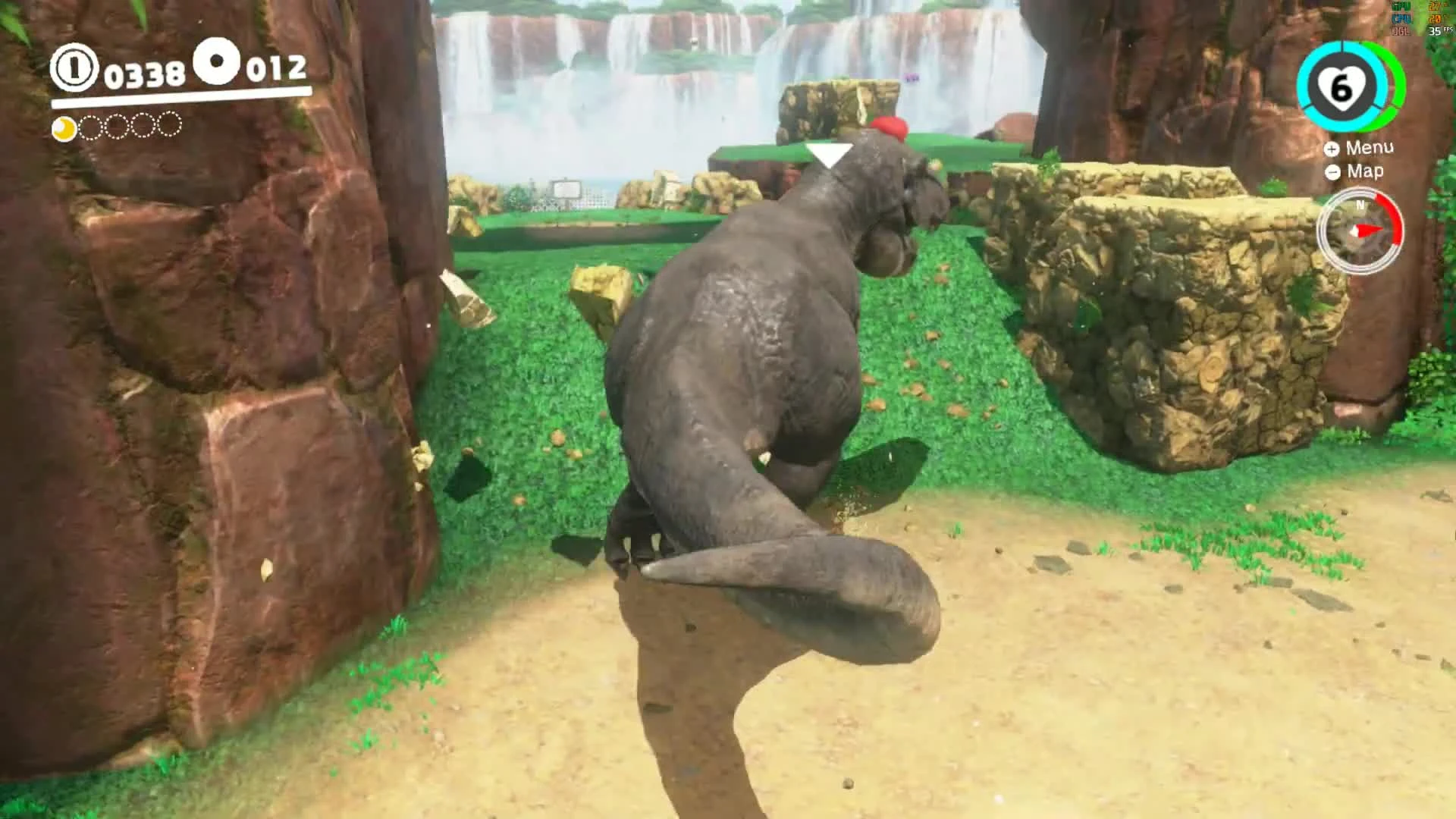 Эмуляторе Switch на ПК - 45 минут геймплея Super Mario Odyssey