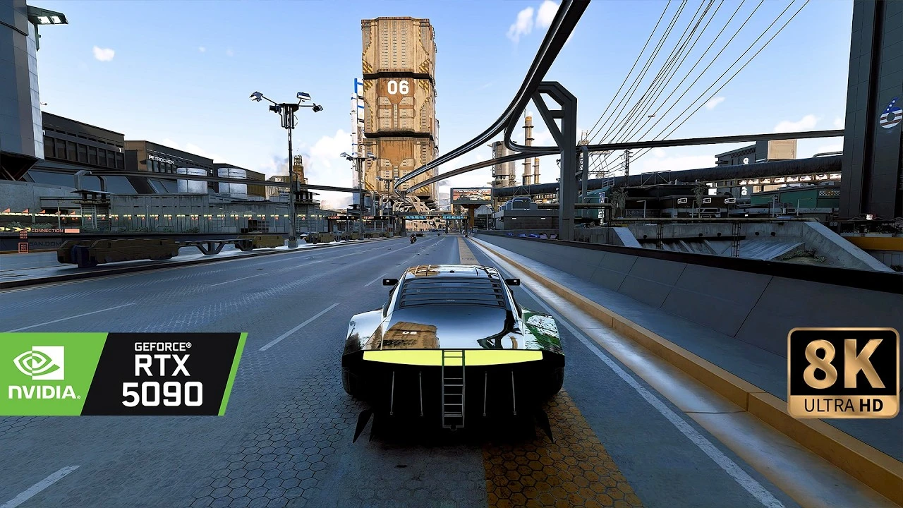 Cyberpunk 2077 неотличим от реальности: безумная рафика на RTX 5090 с модами