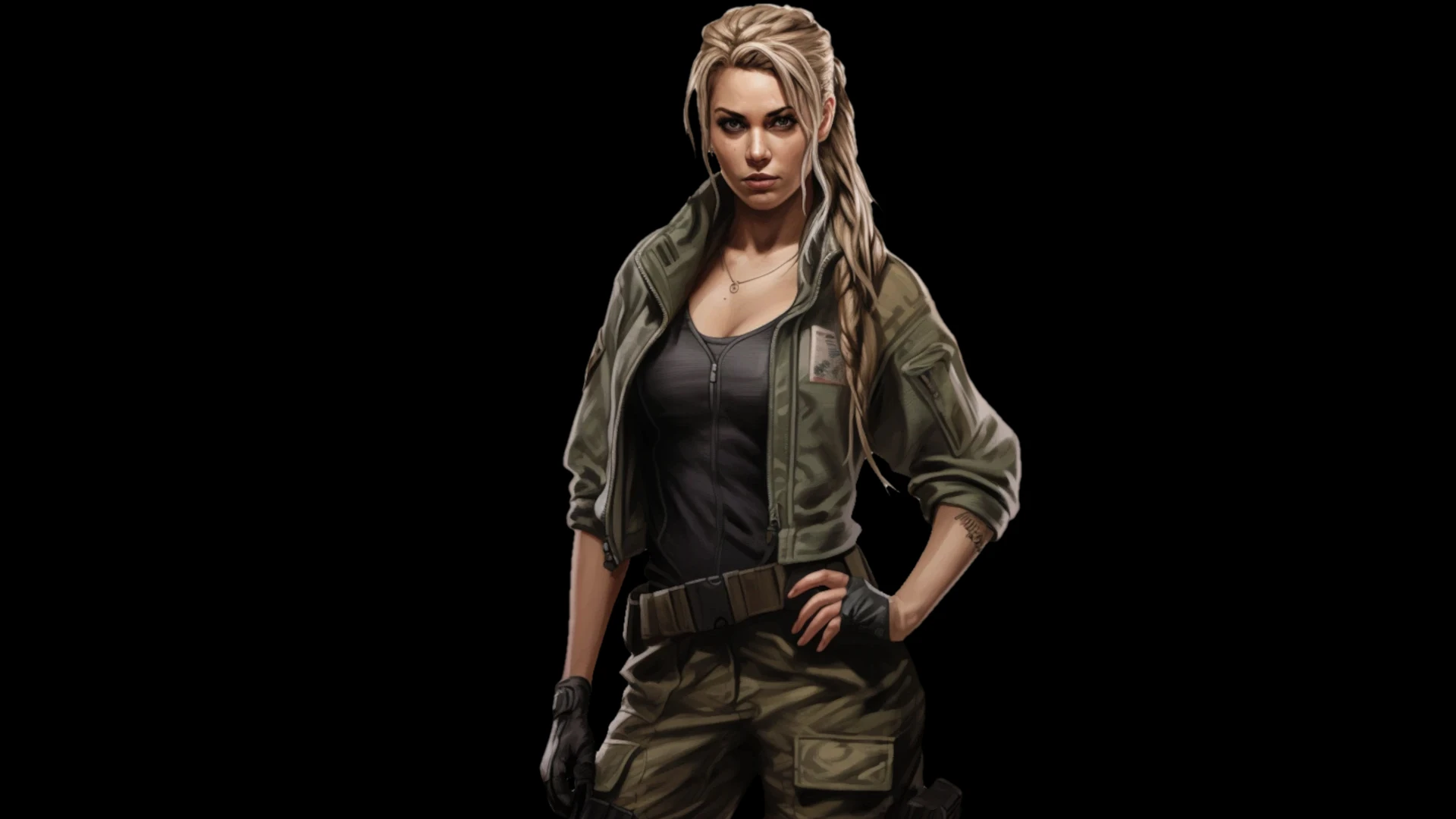 Jagged Alliance 3 "Наемница - Призрак (IMP)"