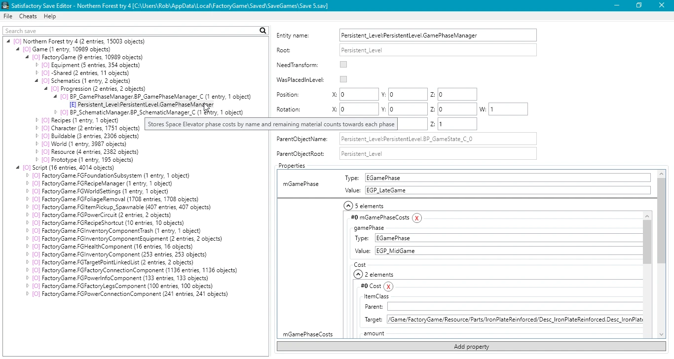 Satisfactory "Редактор Сохранений" [0.10.2]{Goz3rr}