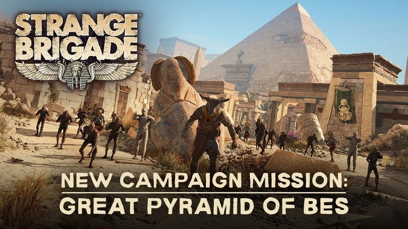 Релиз дополнения The Thrice Damned 3: Great Pyramid of Bes для Strange Brigade