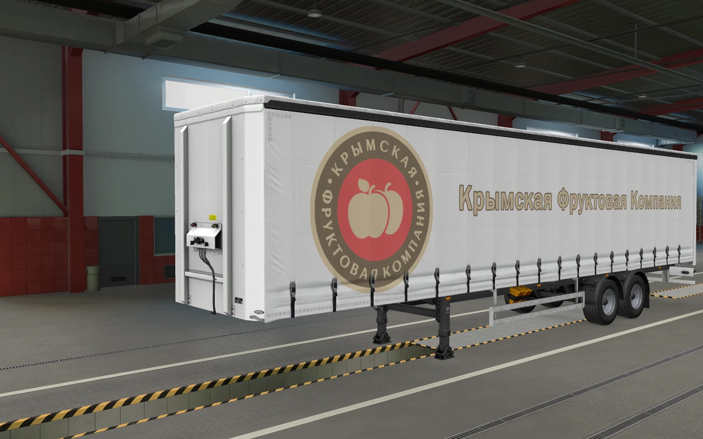 Euro Truck Simulator 2 "Прицеп Крымская Фруктовая Компания"
