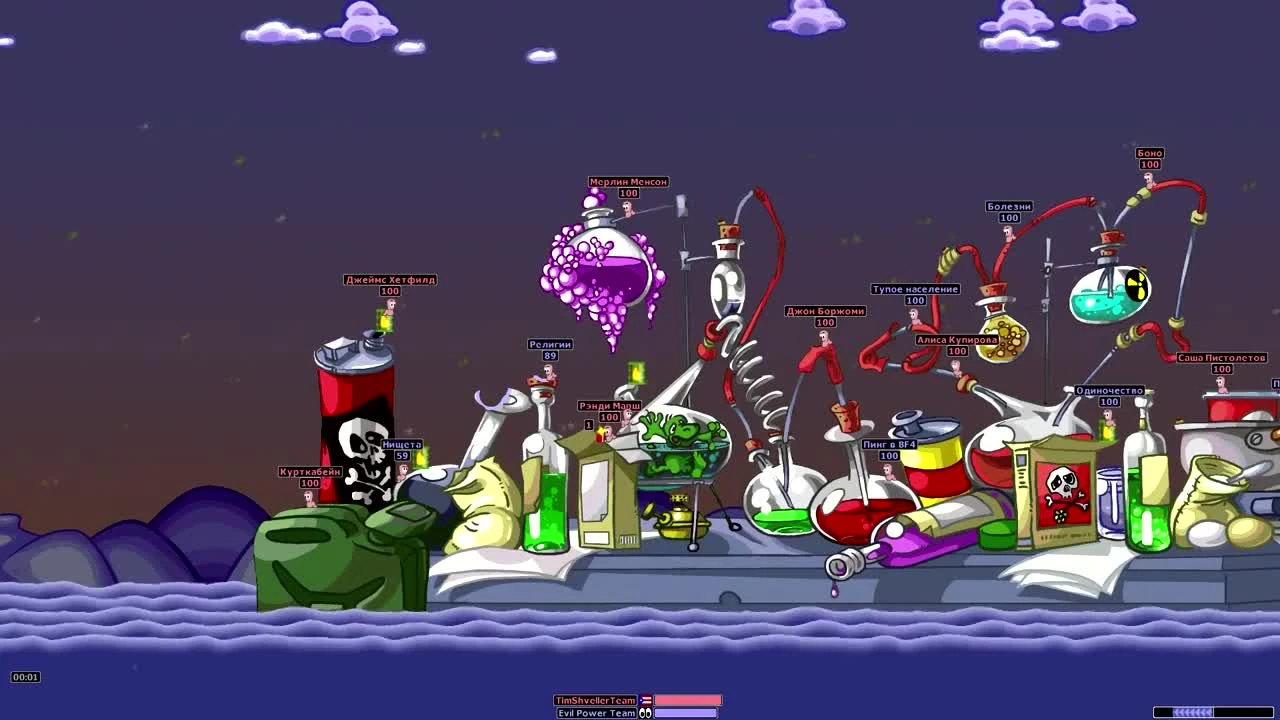 Ретро-обзор: Worms