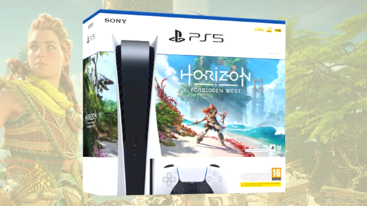 Horizon Forbidden West снова занимает первое место в британских чартах благодаря бандлу PS5