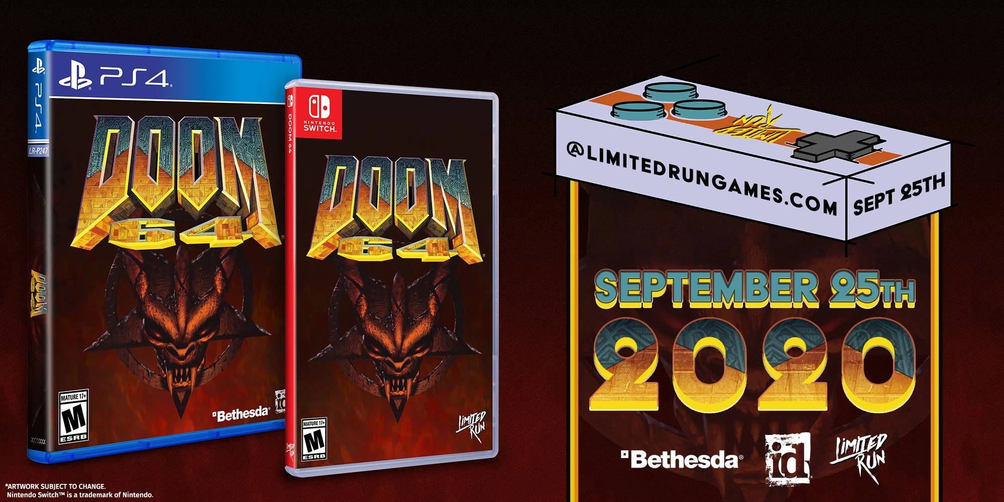 DOOM 64 получит ограниченное физическое издание для PS4 и Switch