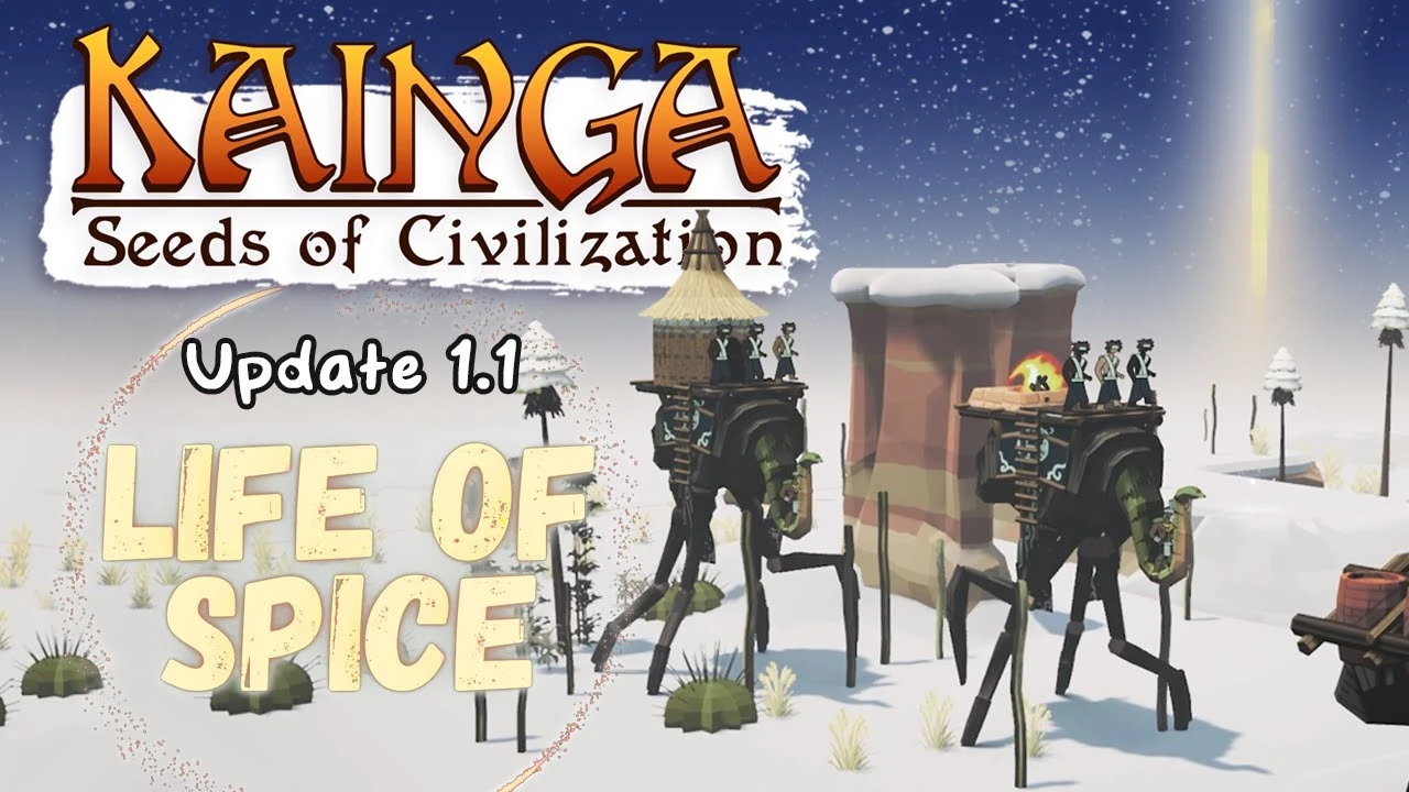Градостроительный roguelite-симулятор Kainga: Seeds of Civilization получил обновление Life of Spice