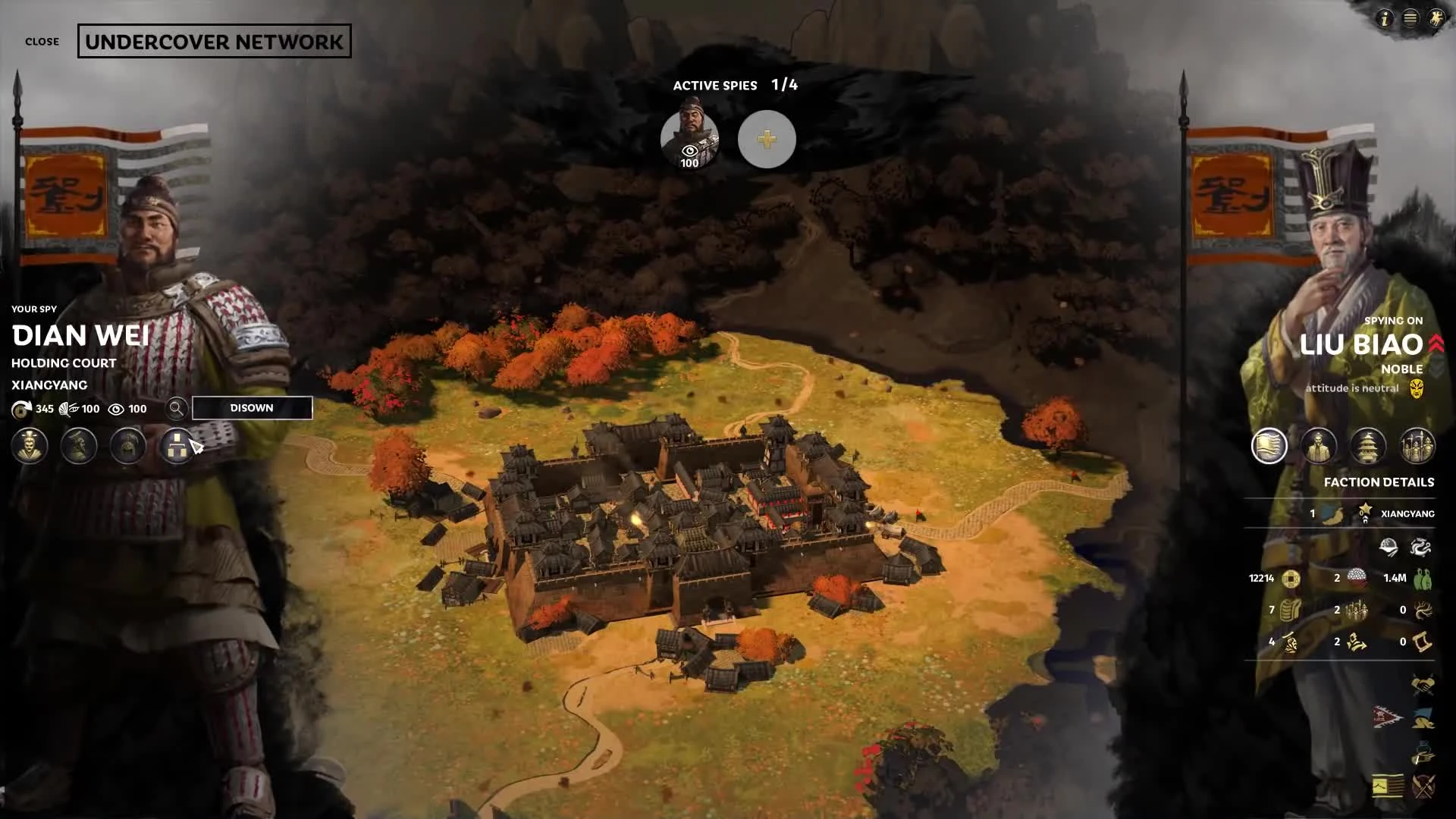 Особенности шпионов в новом трейлере Total War: Three Kingdoms