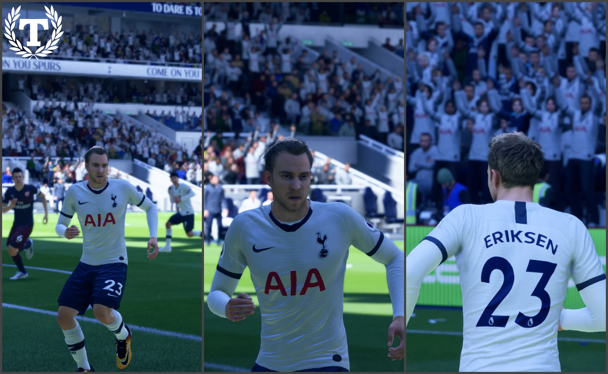 FIFA 19 "Tottenham Home Kit 19/20 (texture update)"