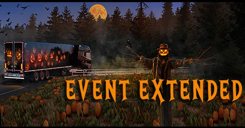 Событие Счастливого Хэллоуина в Euro Truck Simulator 2 будет продлено после выхода патча 1.46