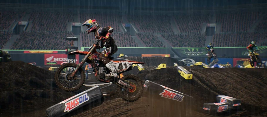 Milestone показала первый геймплей Monster Energy Supercross - The Official Videogame 2