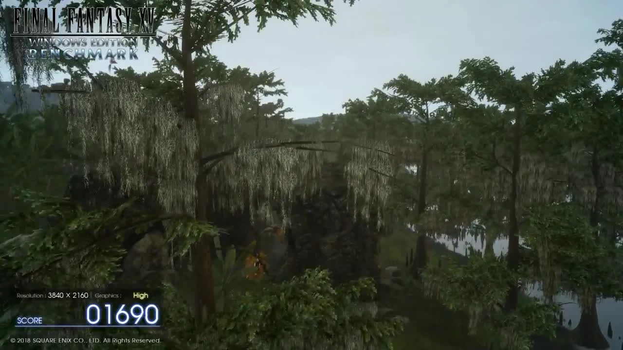 ТЕСТ Final Fantasy XV Windows Edition Benchmark (4K High Preset) (i7 7700k GTX 1080Ti) - Тест производительности