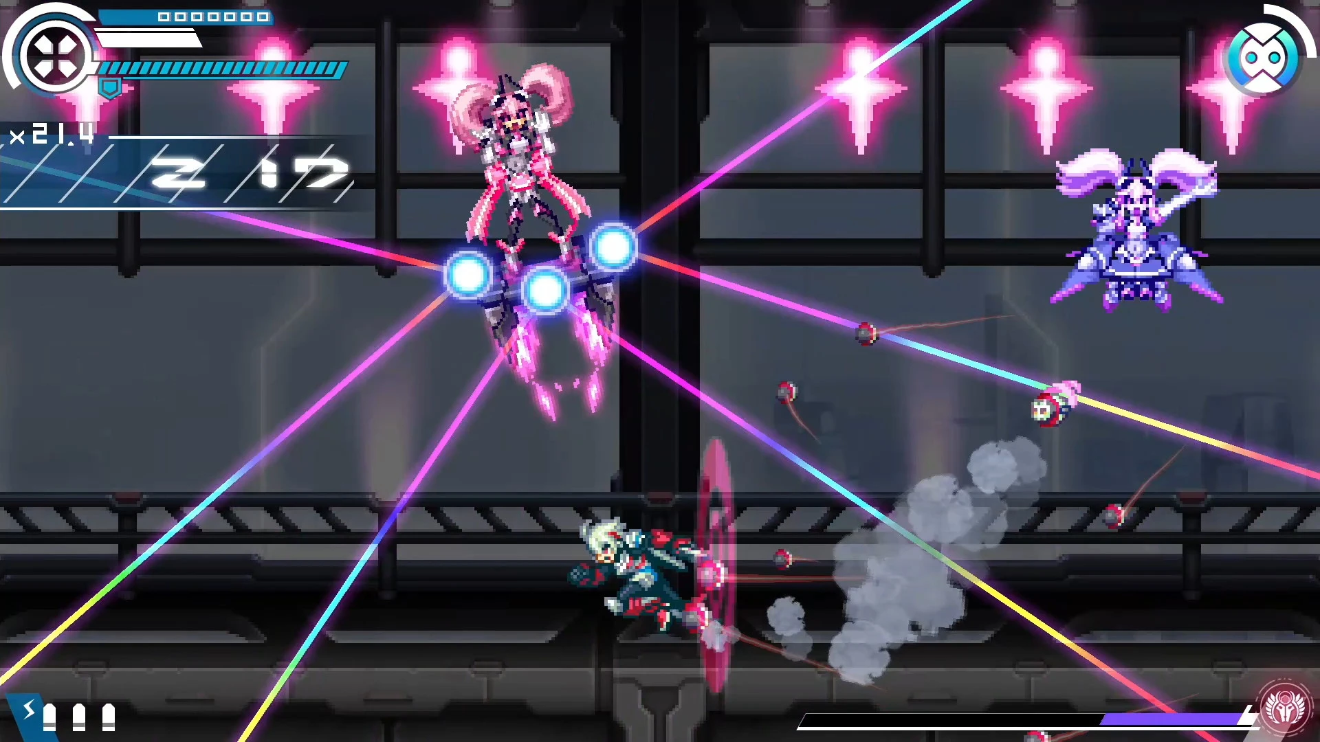 Состоялся реализ Gunvolt Chronicles: Luminous Avenger iX в Steam