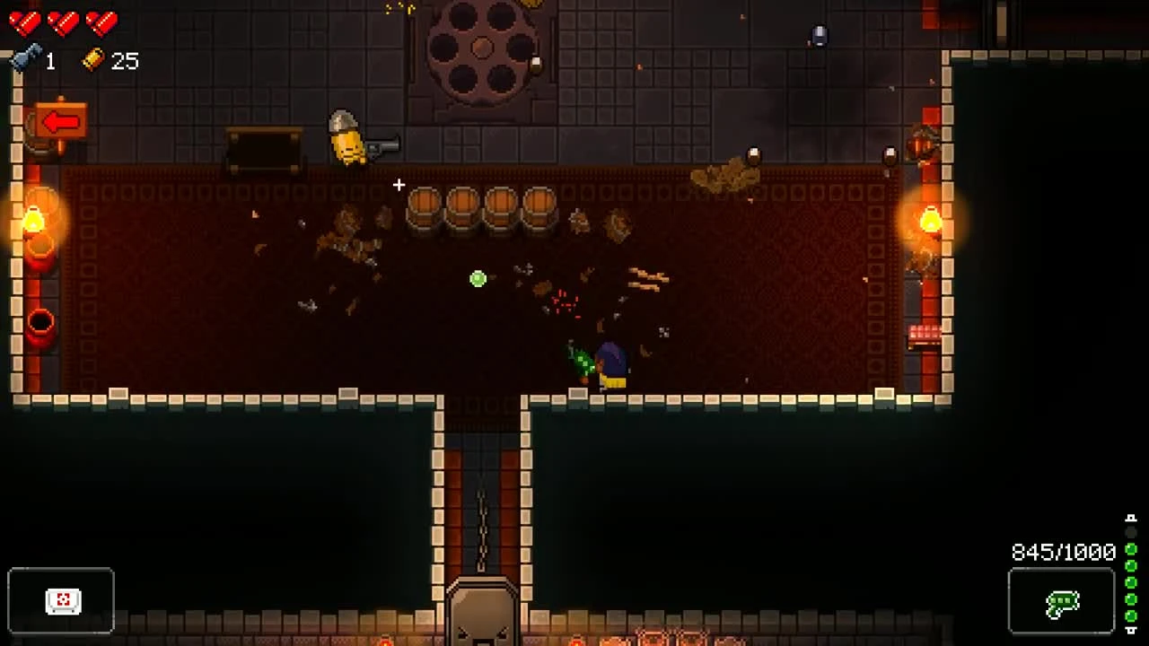 Взгляд на Enter the Gungeon PC