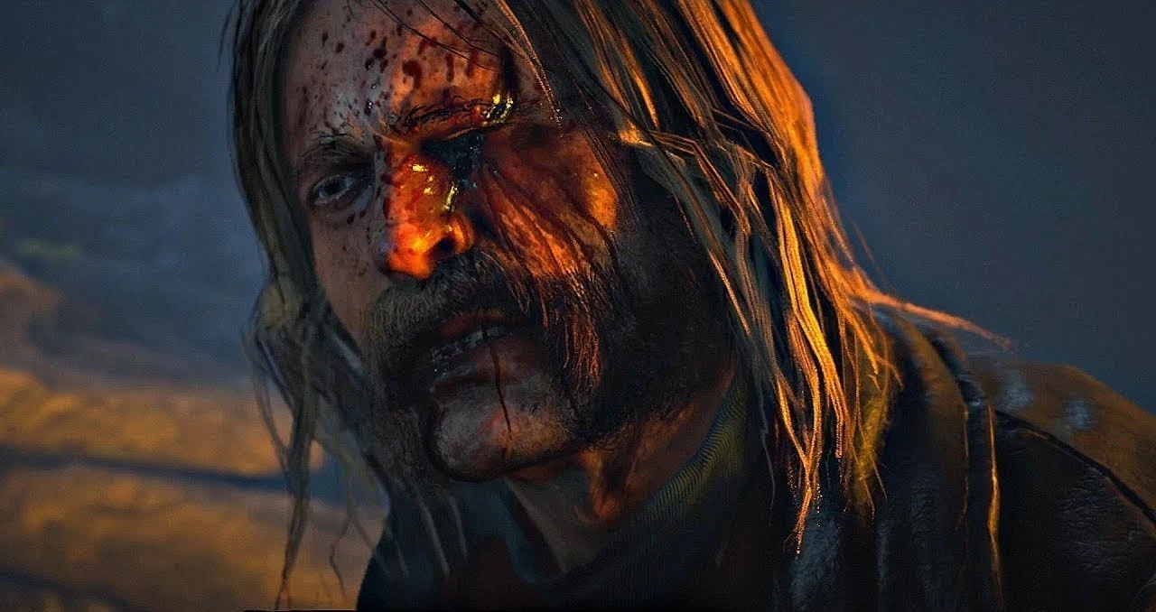 Red Dead Redemption 2 "Сохранение - где Мика получил шрам в концовке"