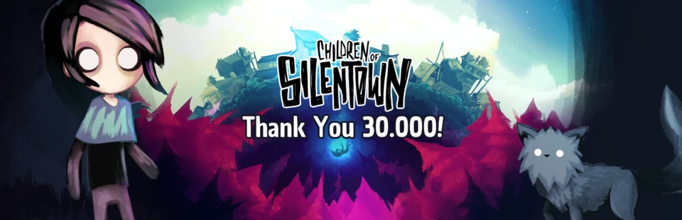 Children of Silentown разошлась тиражом более тридцати тысяч копий - это успех для маленькой студии