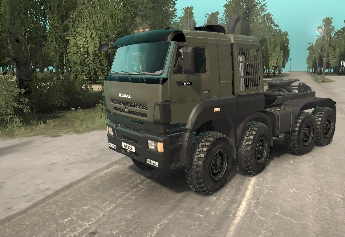 Spintires "KAMAZ-65228 (v1.7.1)"