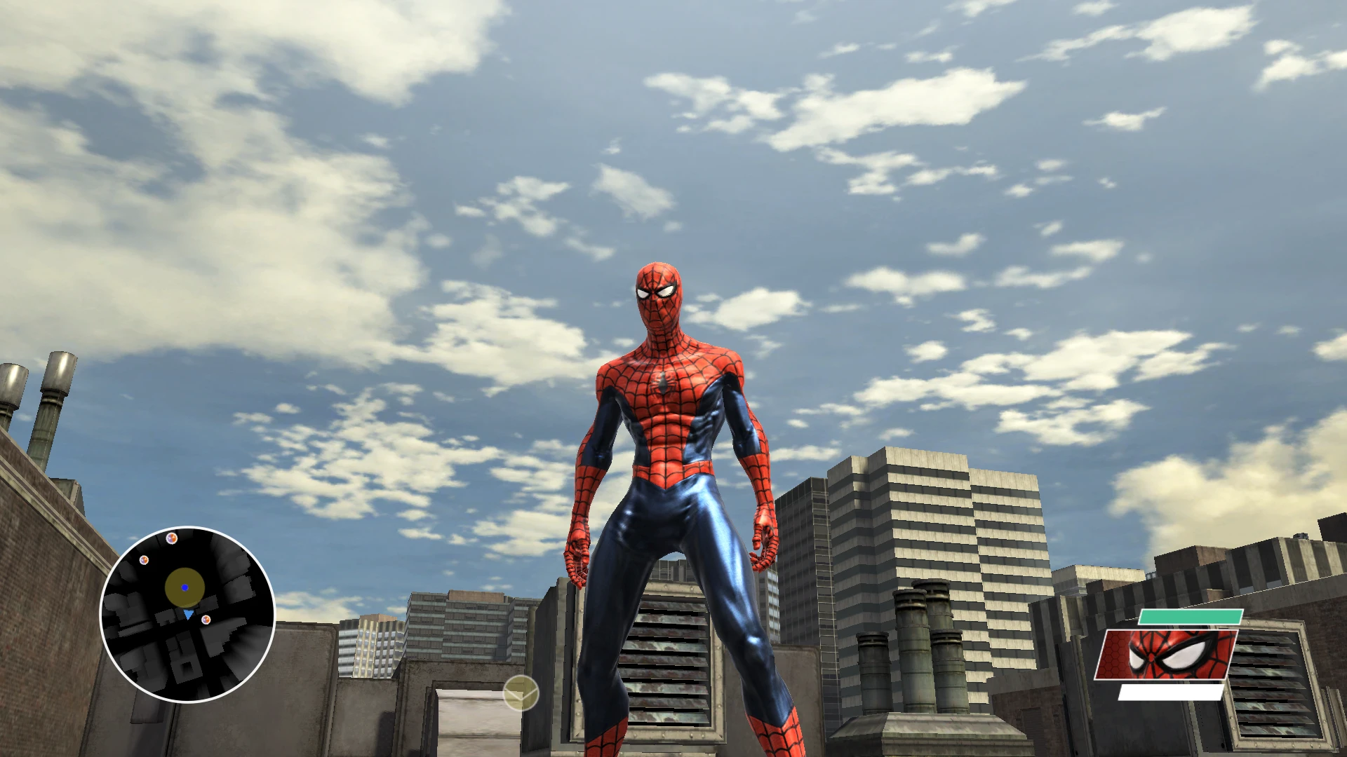 Spider-Man: Web of Shadows "PS4 интерфейс (fixed)"