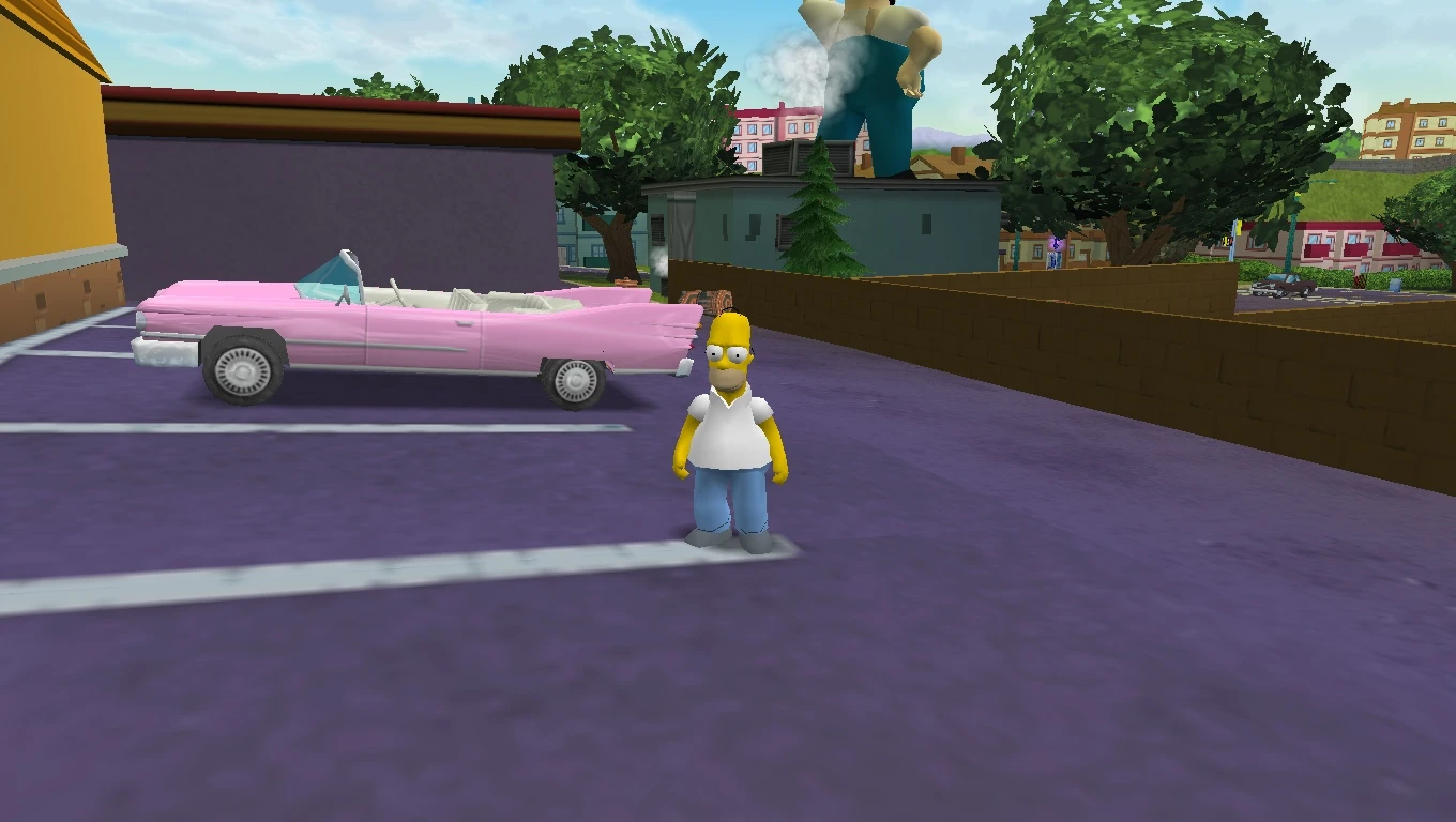 The Simpsons Hit & Run "1959 Cadillac Coupe DeVille"