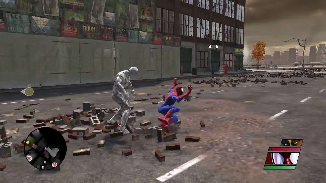 Spider-Man: Web of Shadows "Не удачное тестирование скина"