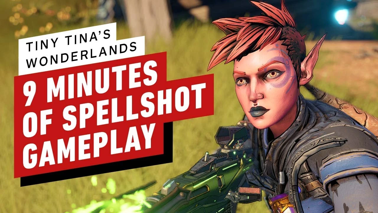 9 минут геймплея из Tiny Tina's Wonderlands