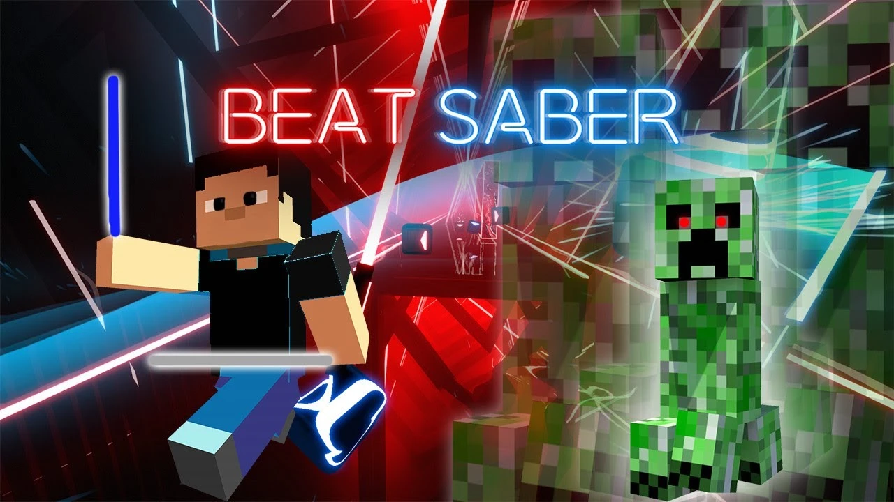 Энтузиаст превратил Minecraft в игру Beat Saber для виртуальной реальности