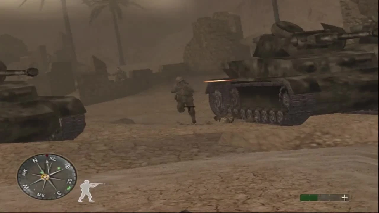 Call of Duty 2: Big Red One - Достойная часть серии на PS2