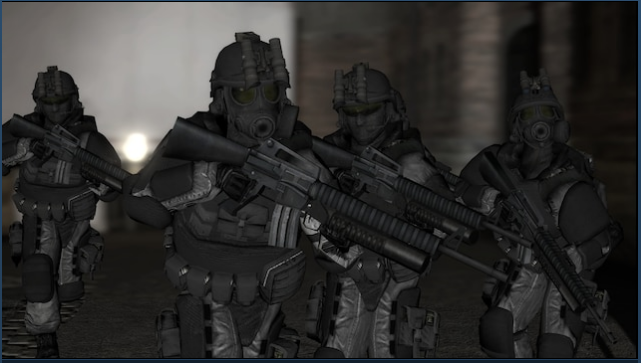 Garry's Mod "NPS и модели игрока Proto Soldier Specialist"