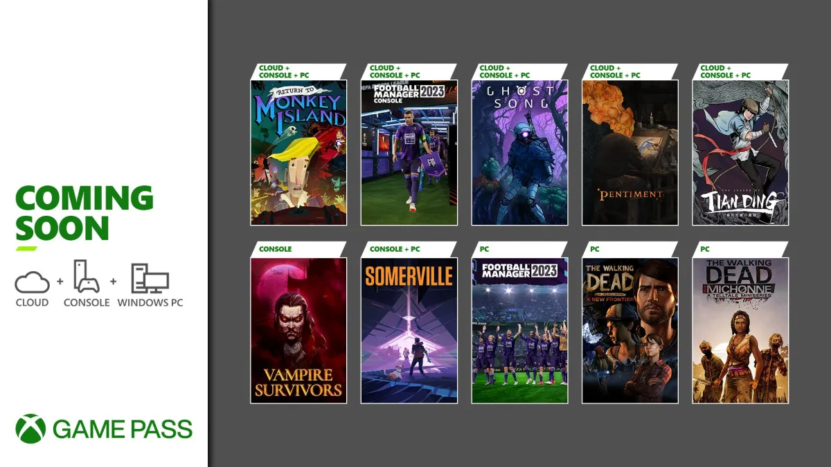 Microsoft опубликовала подборку новых игр для Xbox Game Pass