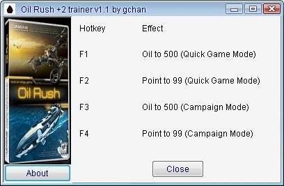 Oil Rush: Трейнер/Trainer (+2) [1.1] {gchan}