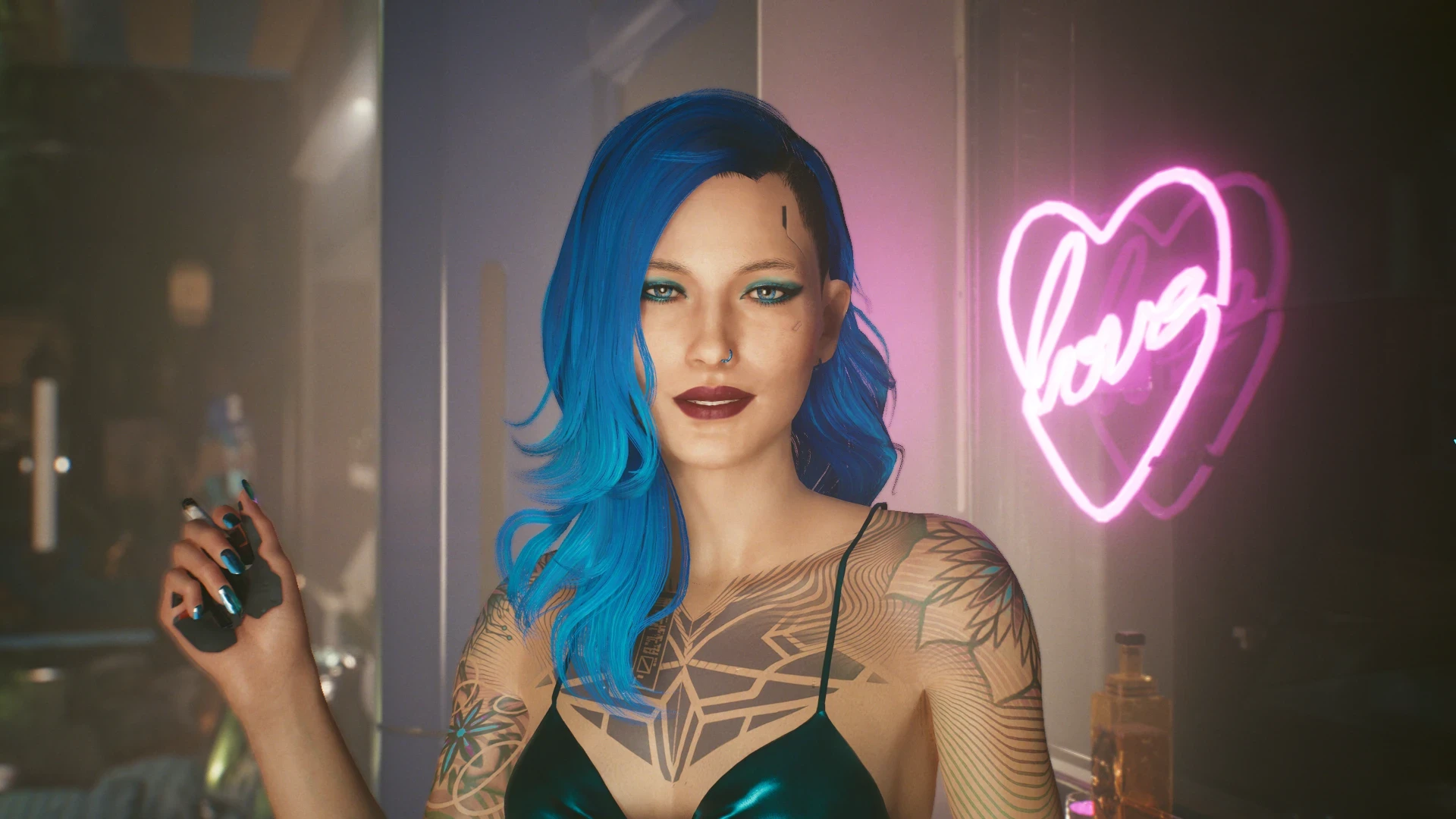 Cyberpunk 2077 "Выражения лиц для фоторежима -Photomode Facial Expression Mega Pack"