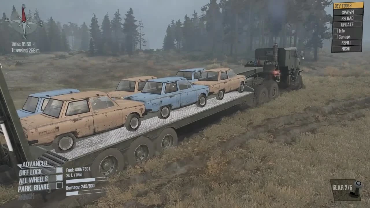 Spintires: MudRunner - Компиляция приколов