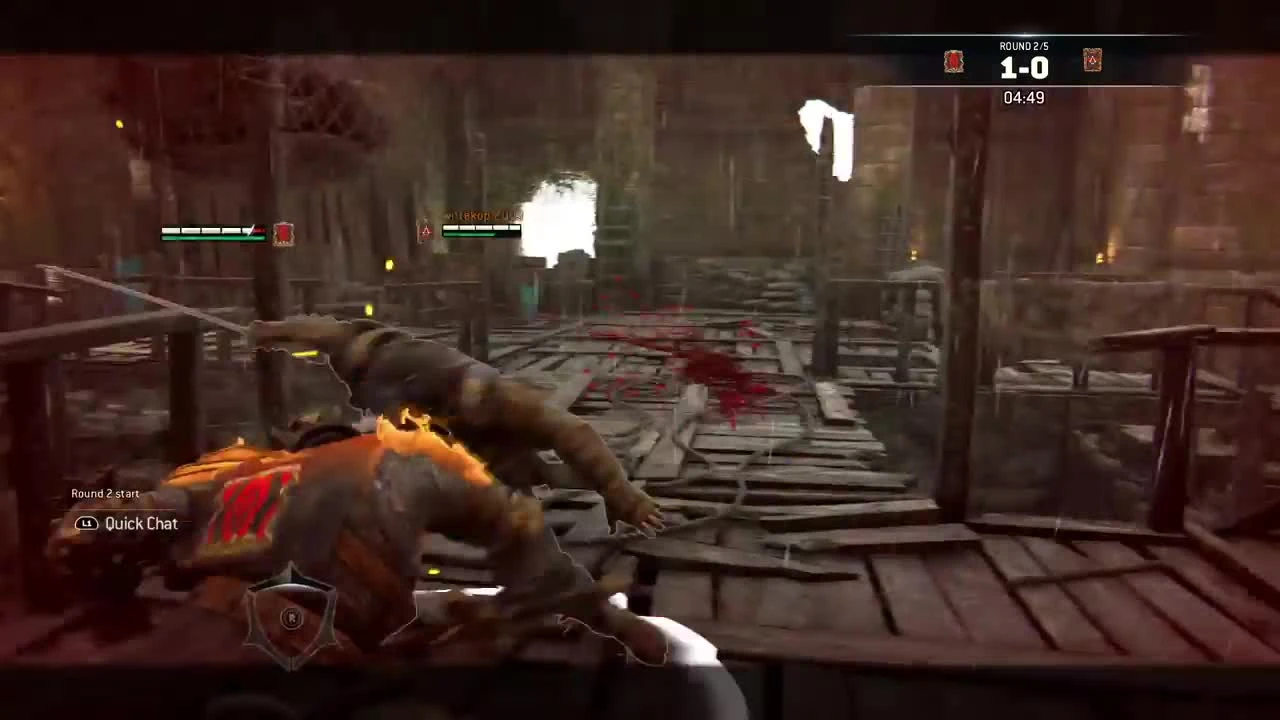 For Honor. Несколько нелепых паррирований, при игре за Стража