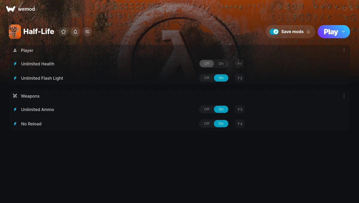 Half-Life "Трейнер +4" [UPD: 24.08.2024] {MrAntiFun / WeMod}