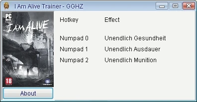 I Am Alive: Трейнер/Trainer (+3) [1.0] {Chris/GGHZ}