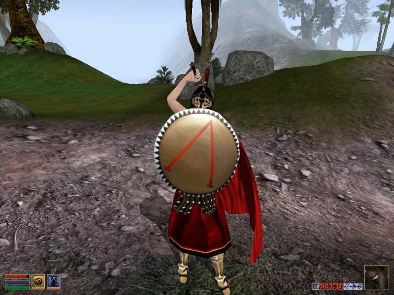 Morrowind "Щиты гоплитов"