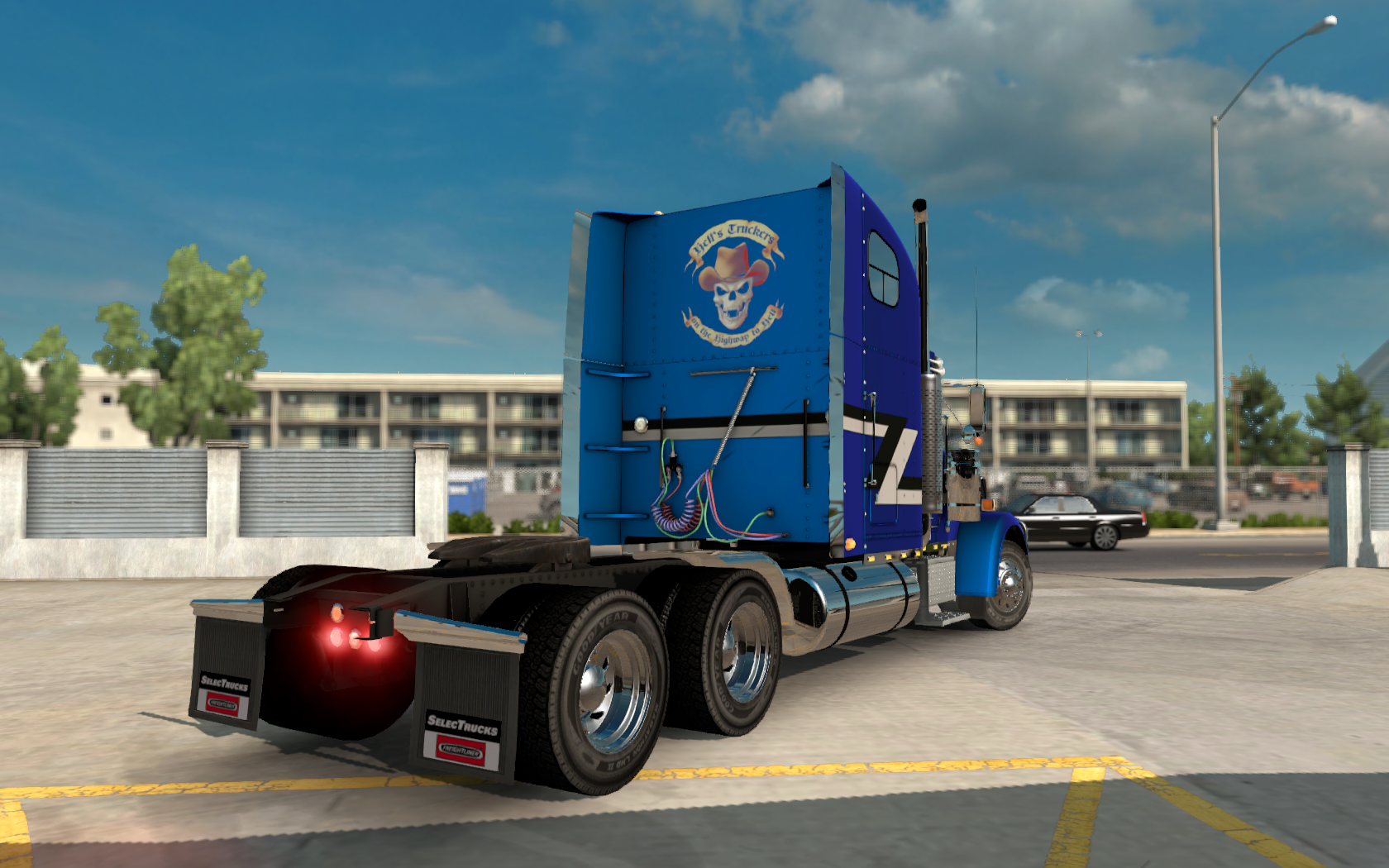 American Truck Simulator "Freightliner Classic XL Metallic Skin"