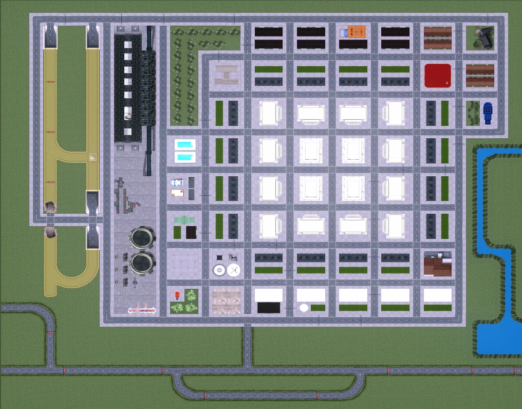 Crashday "Карта Escape from city от Dmitry"