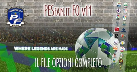PES 2018 "PS4 PESFan Option File v11 Season 2017/2018"
