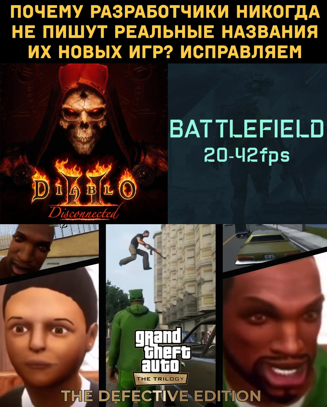 Правильные названия