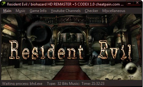 Resident Evil / Biohazard HD REMASTER: Трейнер/Trainer (+6) [1.0] {h4x0r}