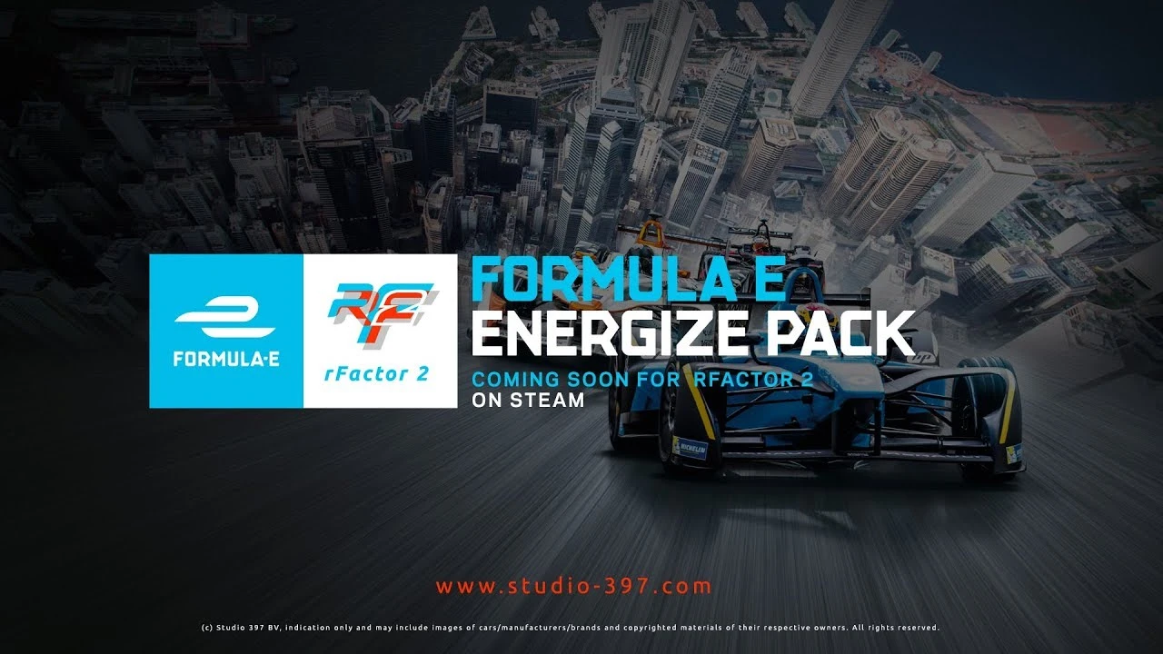 Formula E появится в rFactor 2