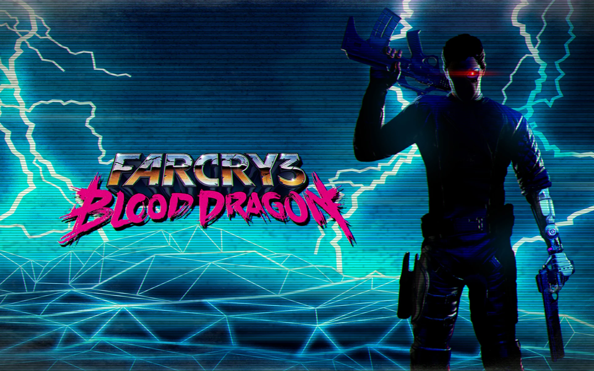 Far Cry 3: Blood Dragon "Обои киберренегата (Официальные обои от Uplay)"