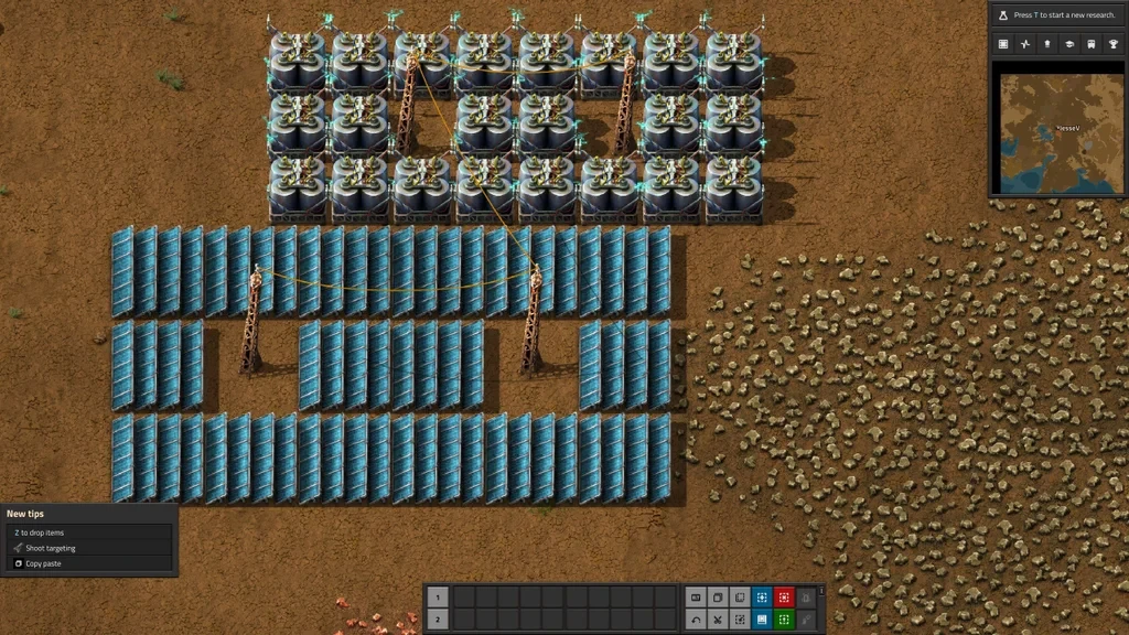 Как работает электричество в Factorio