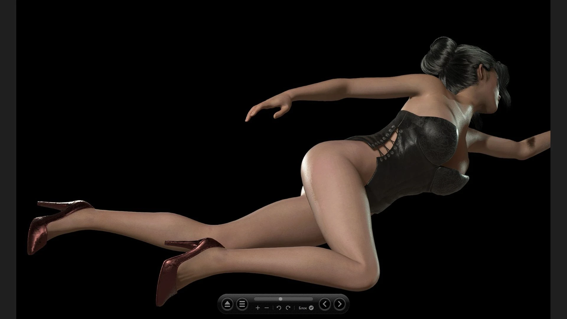 Resident Evil 4 "Ада в сексуальном кожаном корсете"