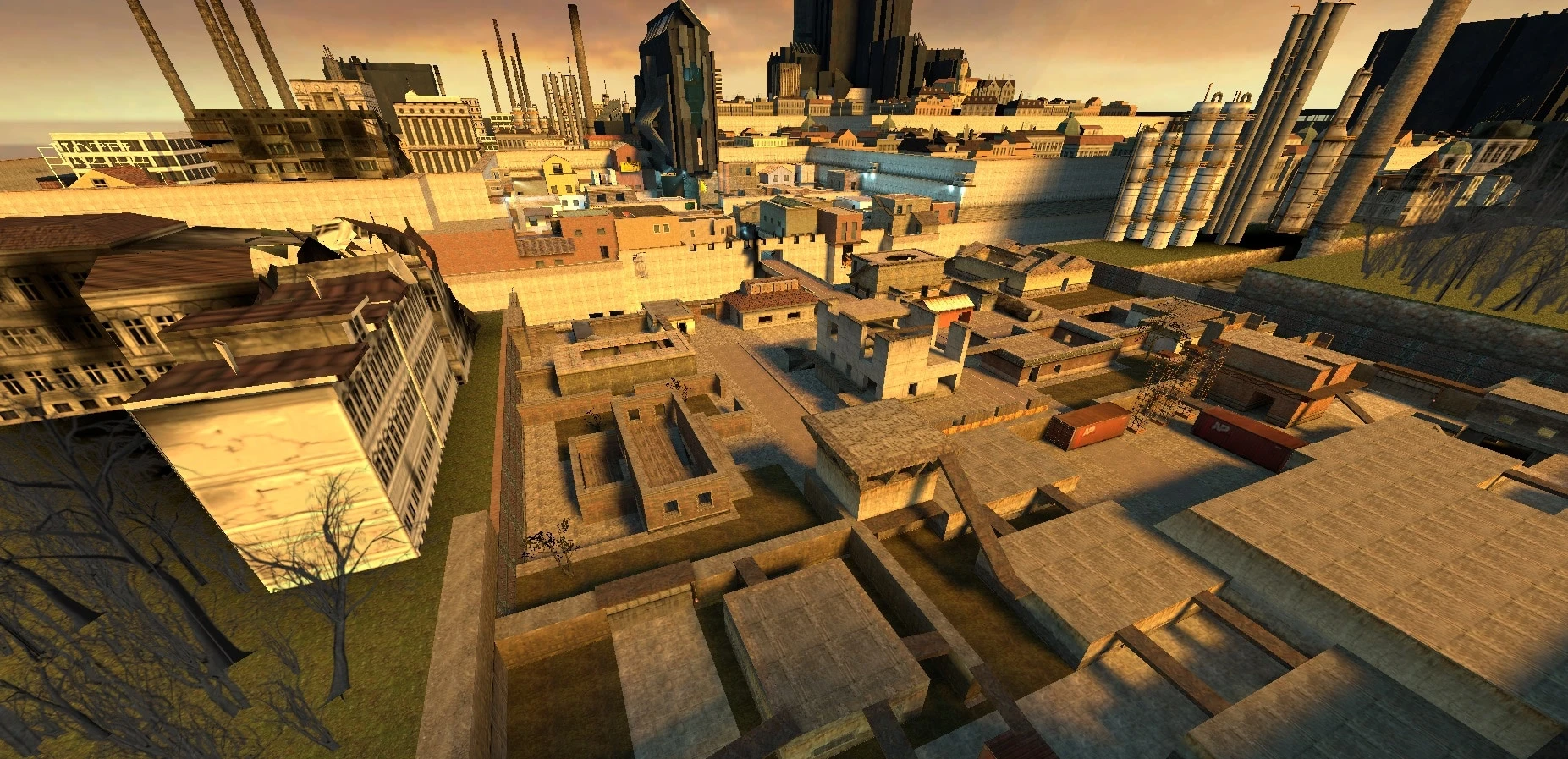 Garry's Mod "City Gateway - Город для сражений с NPC"