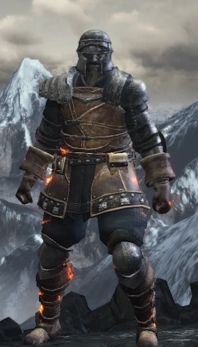 Dark Souls 3 - Снаряжение - Броня - Легкая броня - У Серокрыса из поселения нежити